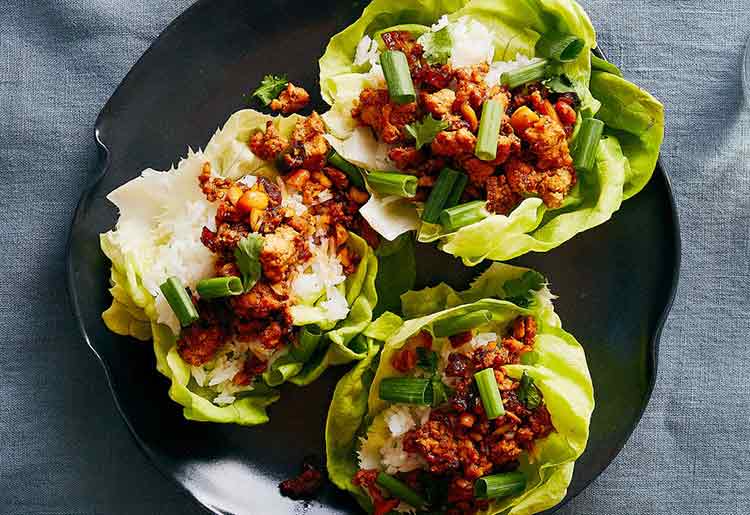 Plated Review - Taiwanese chicken lettuce wraps